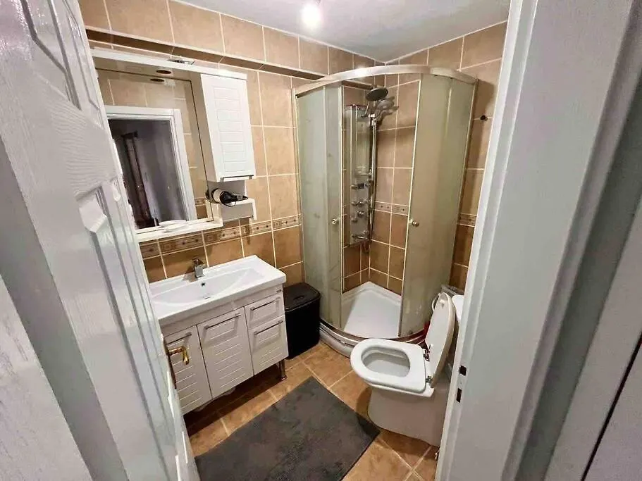 2 Bedroom 5 Bed Peaceful Calm Full Kitchen,All Items Available Luxury And Relax Istanbul